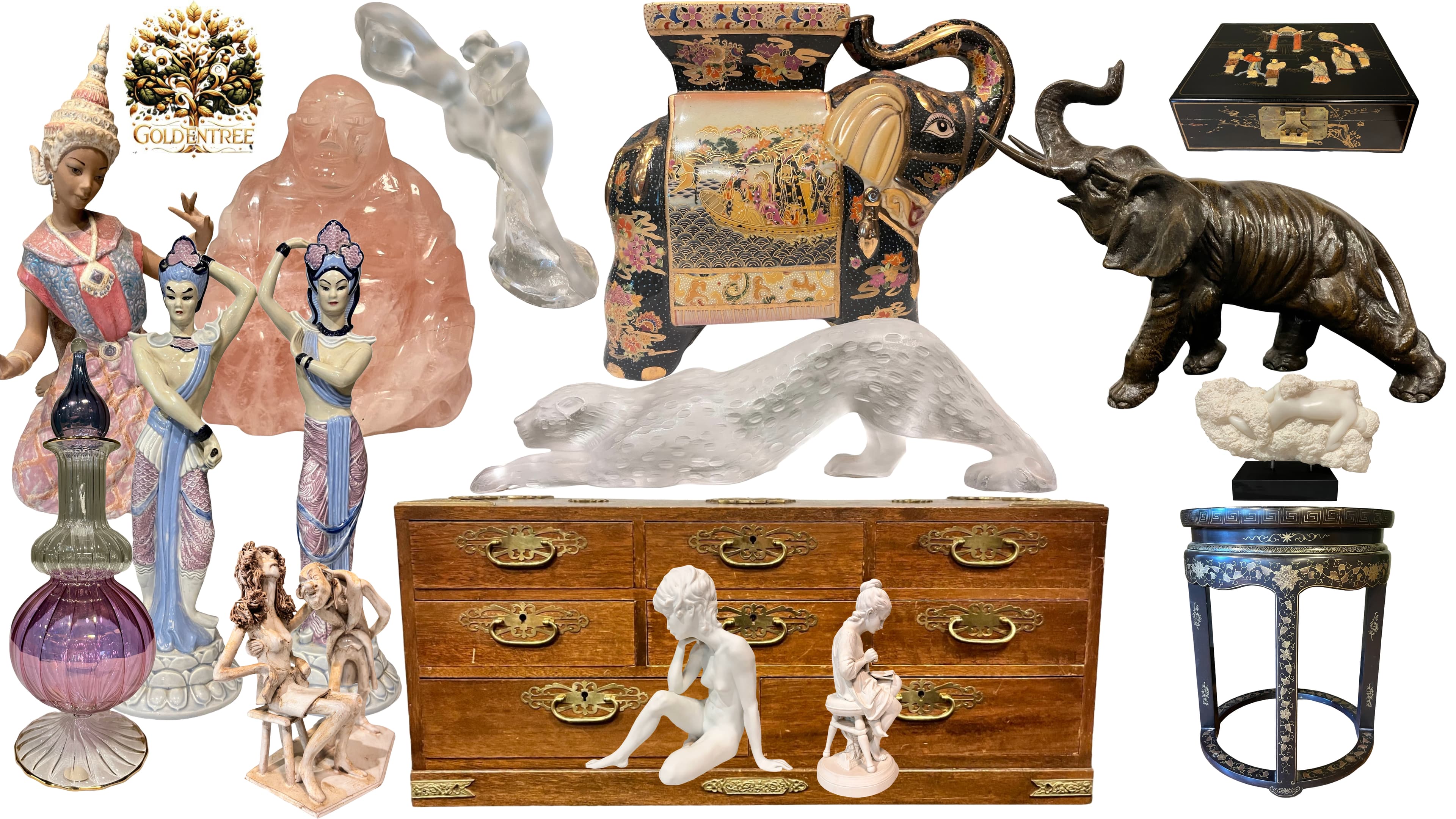 Packed house full of antiques and collectibles ready for estate auction liquidation