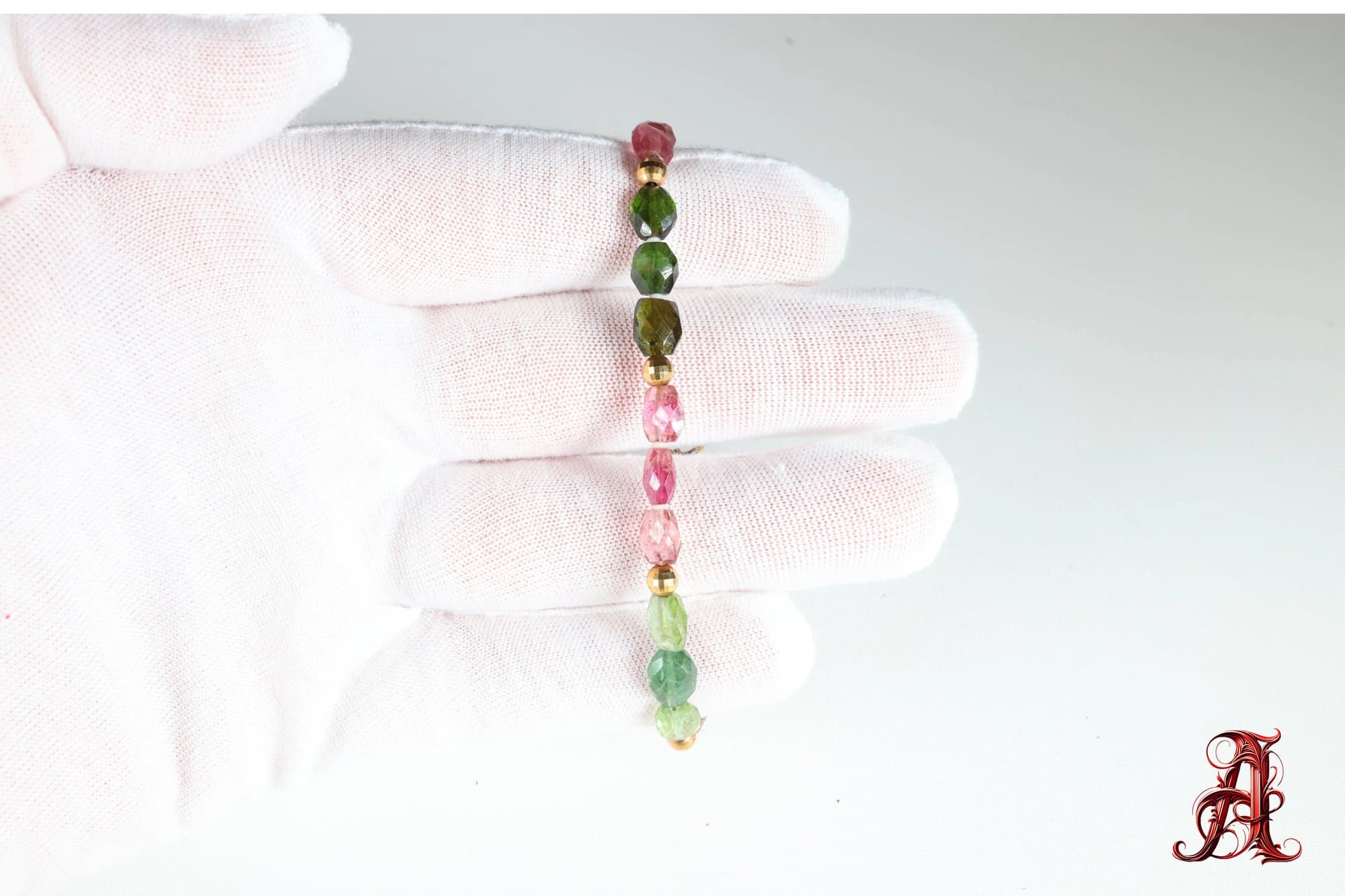 18k Yellow Gold Tourmaline Bracelet 30.00ctw, Jewelry Gemstone jewelry auction at Alighieri's