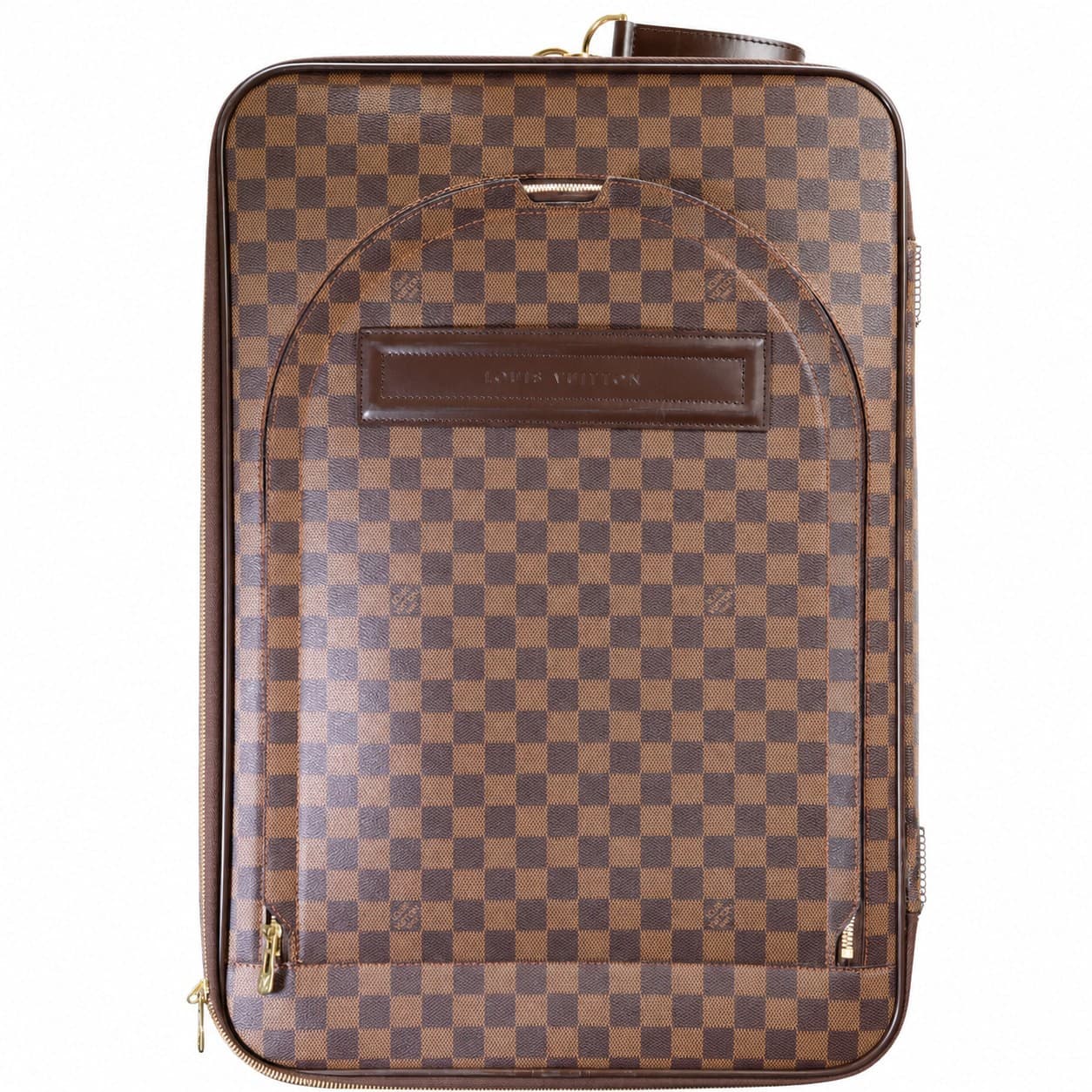 Louis Vuitton Pegase 55 Damier Ebene Rolling Suitcase Carry-On Luggage other auction at Alighieri's