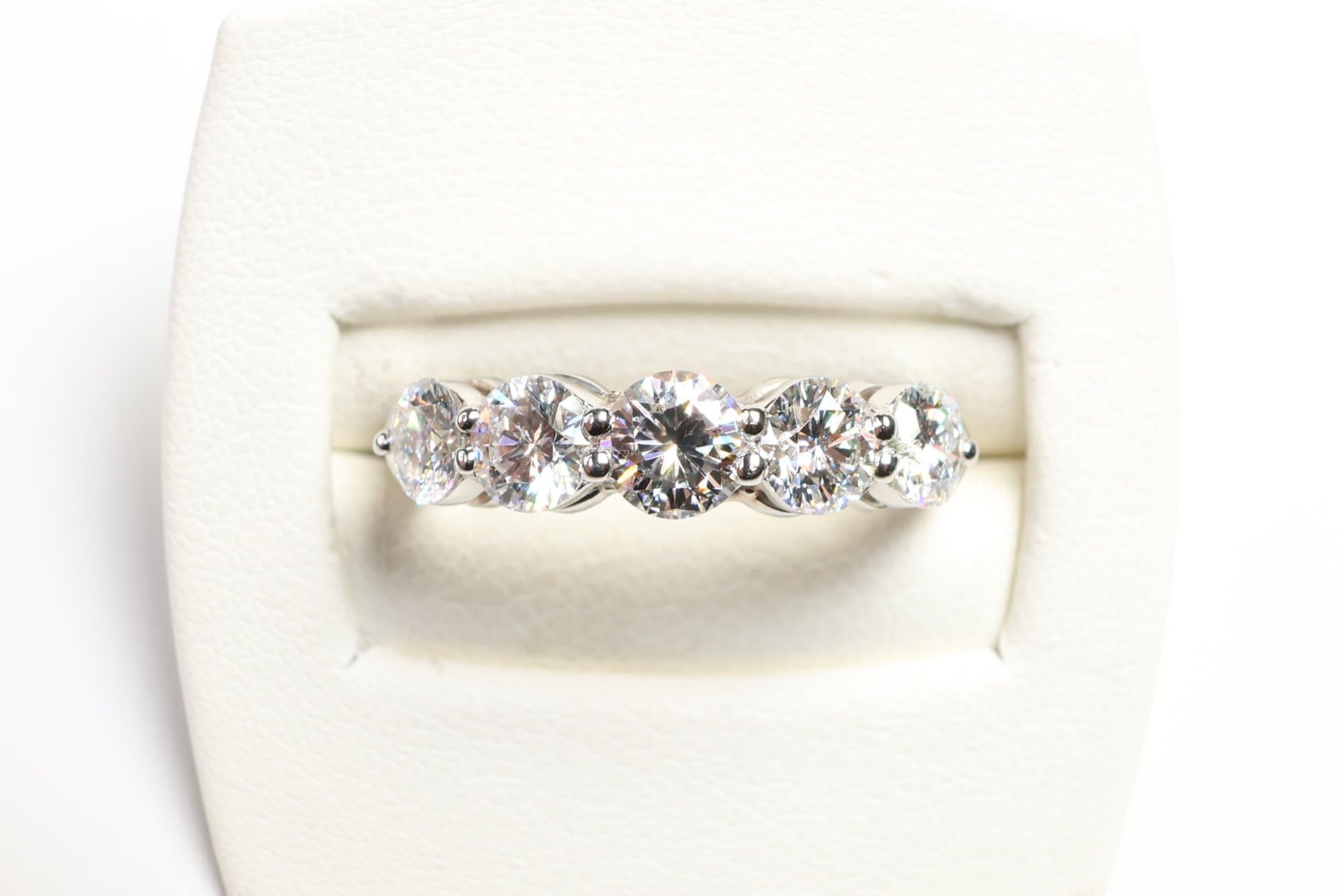 Platinum, Natural Diamond Ring 1.00ctw, Gemstone Jewelry Diamonds