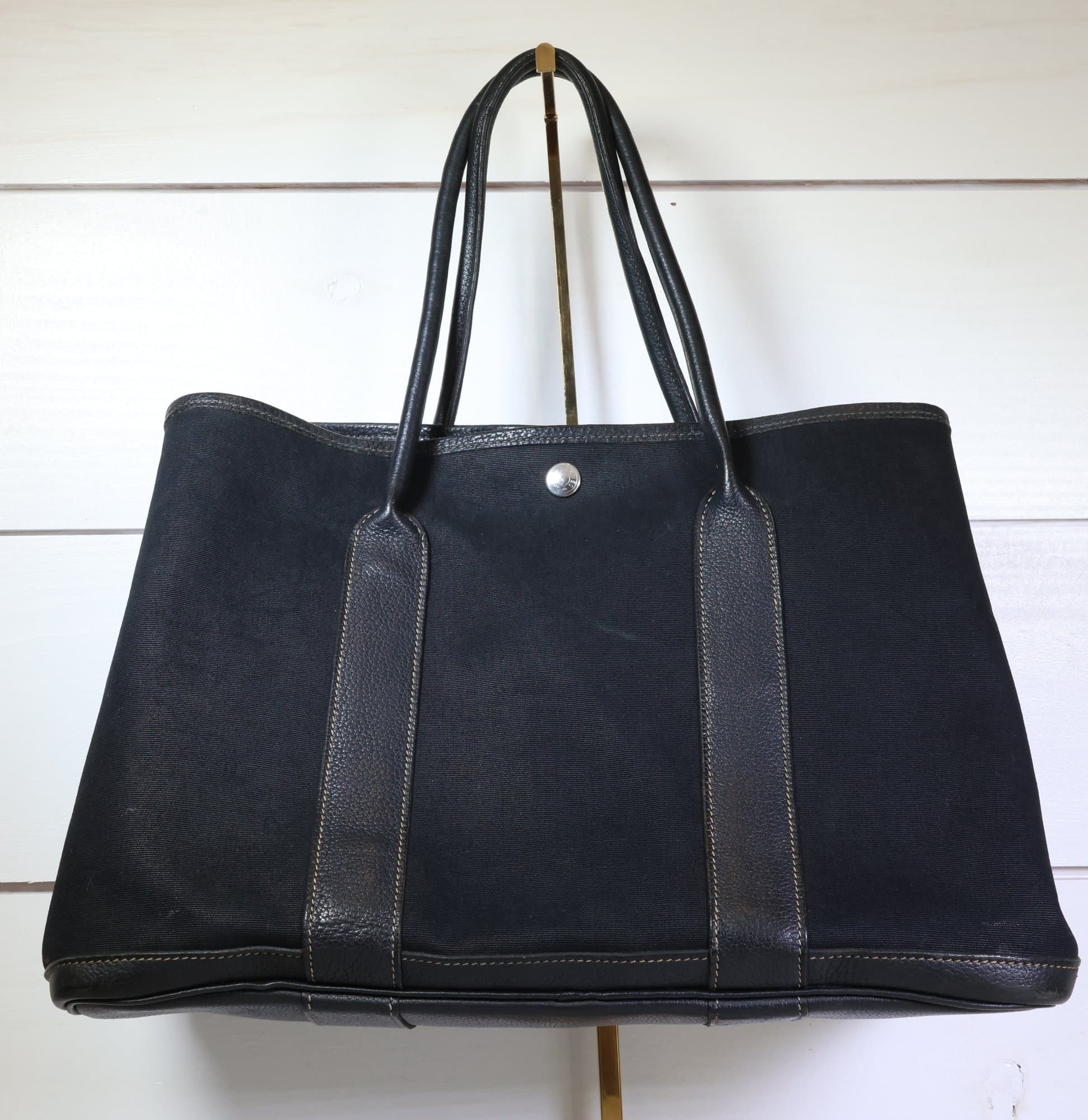 Hermes Neo Garden Voyage 41 Black Bag Purse