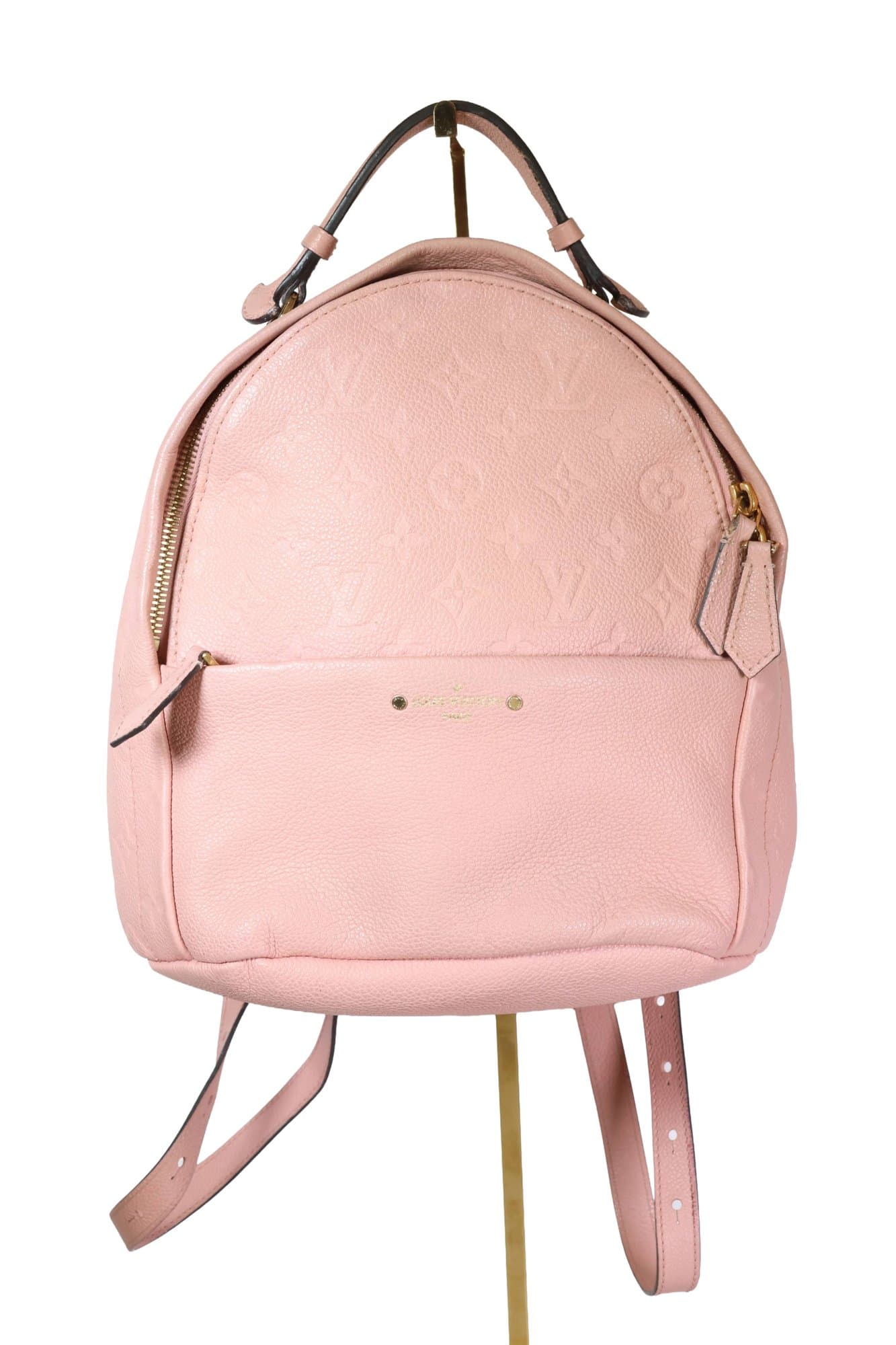 Louis Vuitton Rose Empreinte Sorbonne Leather Backpack