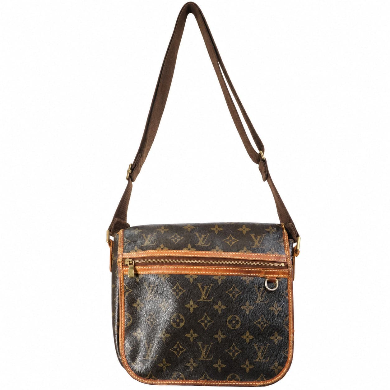 Louis Vuitton Bosphore PM Monogram Canvas Crossbody Messenger Bag Handbag