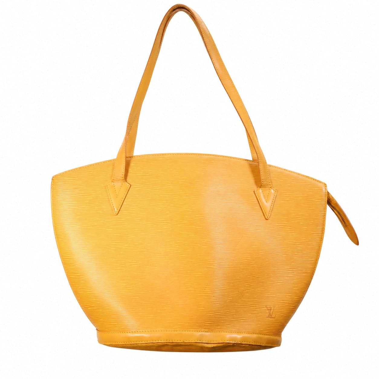 Louis Vuitton Saint Jacques PM Epi Leather Shoulder Bag Handbag Purse Yellow