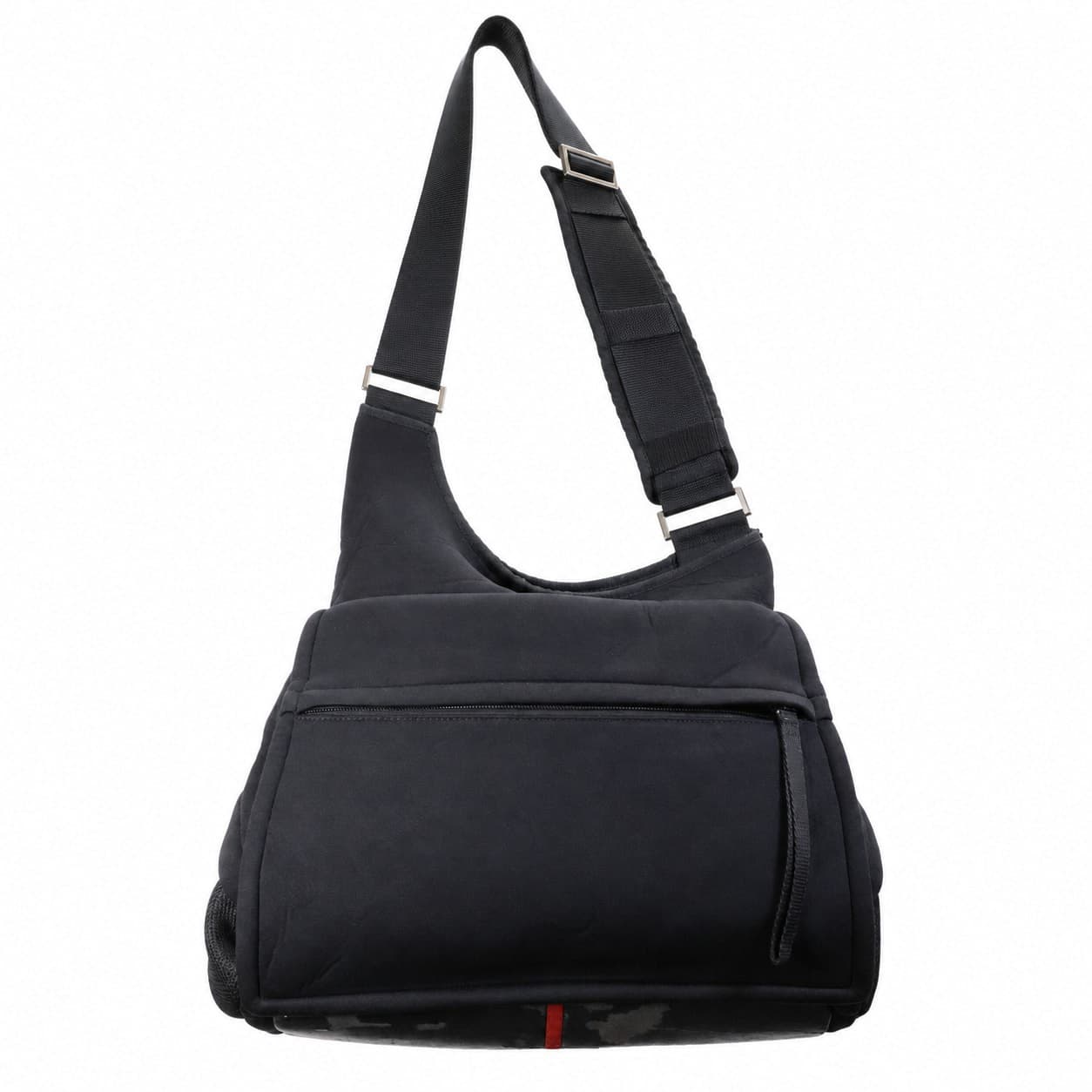 Prada Black Nylon Hobo Shoulder Bag Crossbody Purse Handbag
