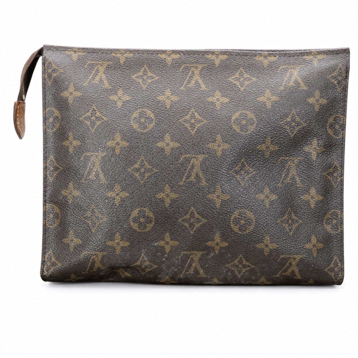 Louis Vuitton Poche Toilette 19 Monogram Canvas Clutch Pouch Bag Handbag