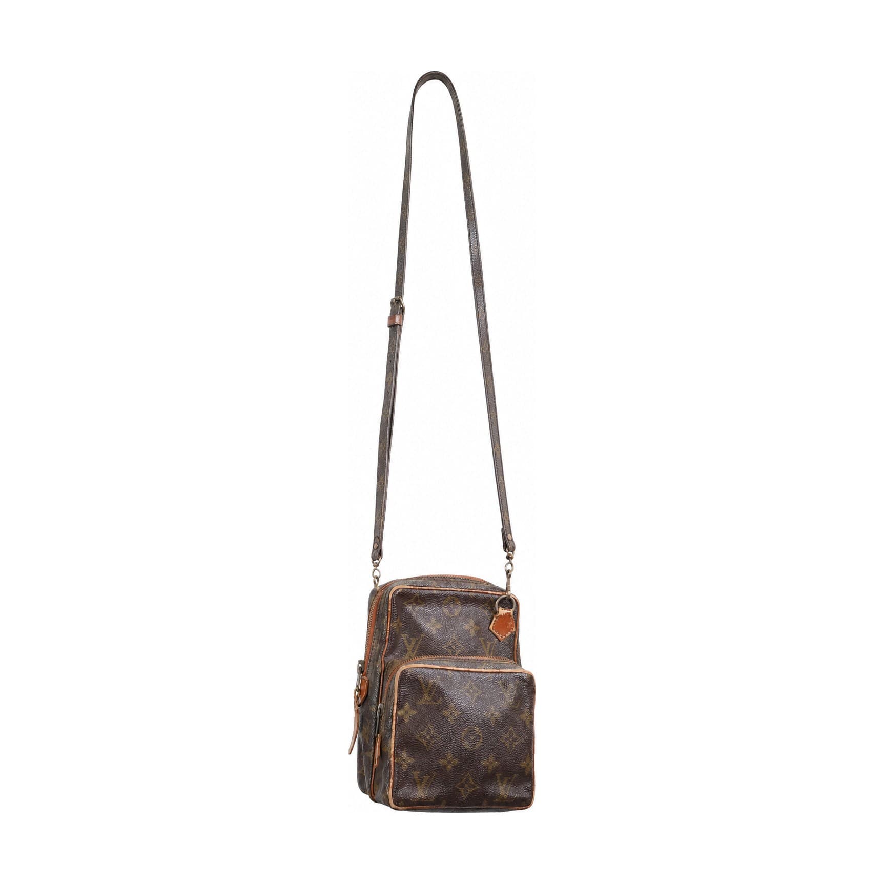 Louis Vuitton Amazone Monogram Canvas Crossbody Shoulder Bag Handbag Purse