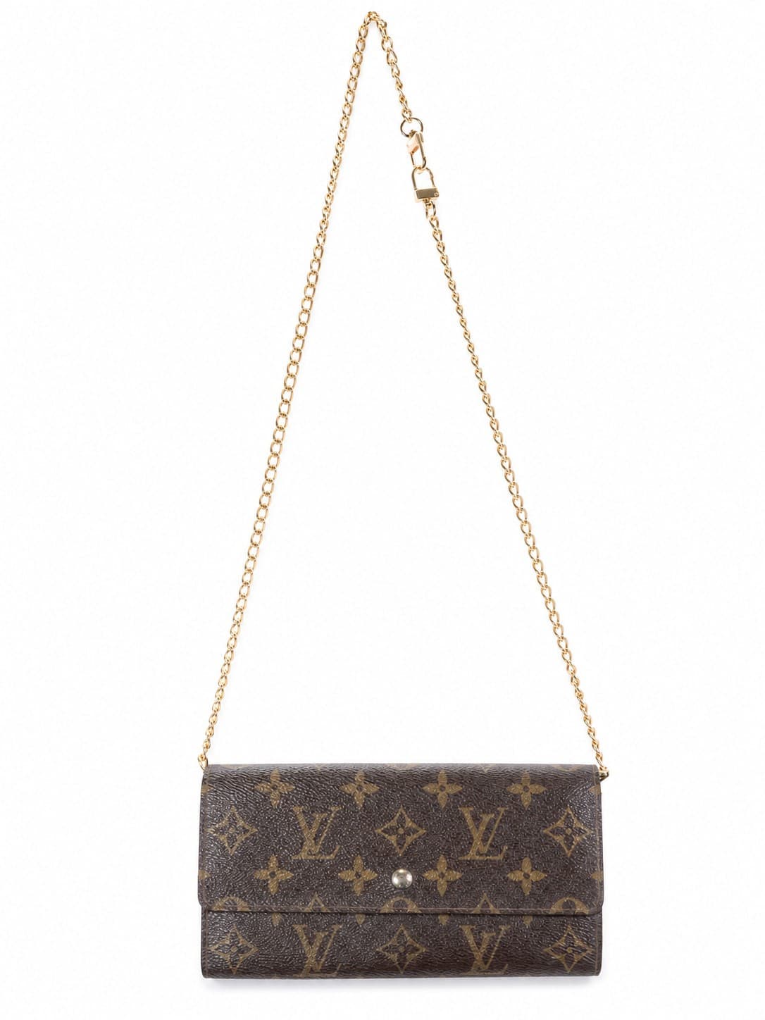 Louis Vuitton Pochette Felicie Monogram Canvas Crossbody Shoulder Bag Purse Handbag
