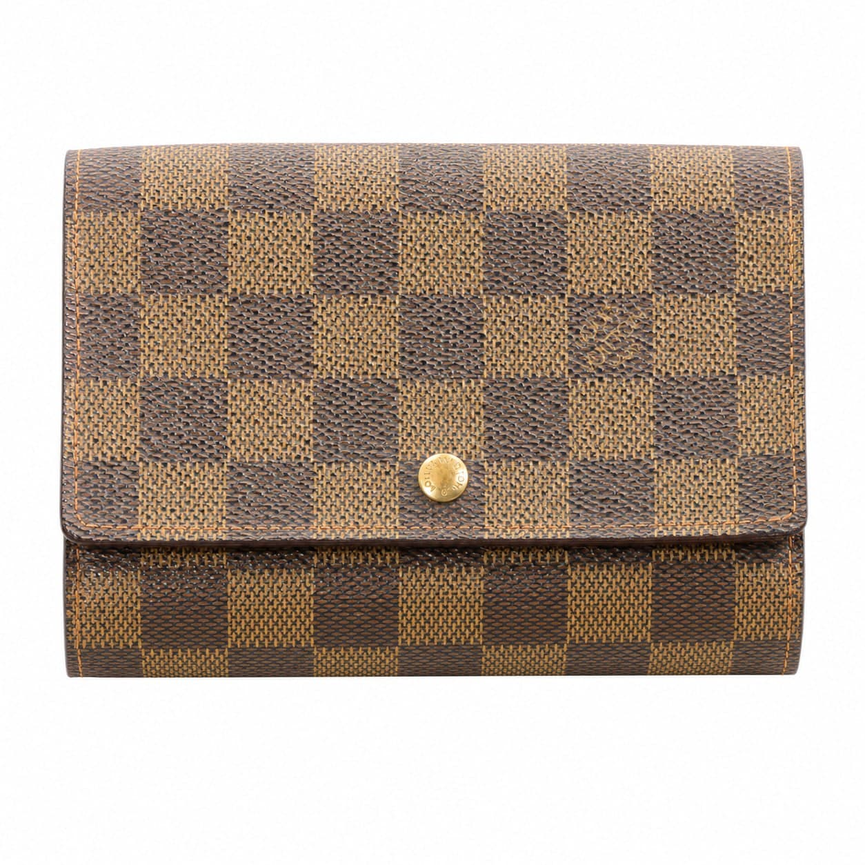 Louis Vuitton Damier Ebene Porte-Monnaie Billets Tresor Compact Wallet